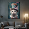Canvas portret poes Canvas portret poes