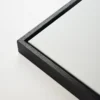 baklijst_zwart Canvas met baklijst