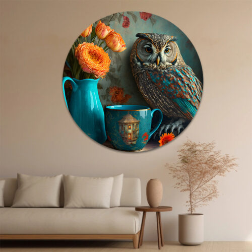 muurcirkel-Owl Muurcirkel Owl
