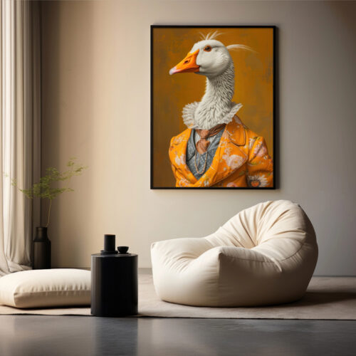 Canvas-Meneer gans Canvan meneer gans