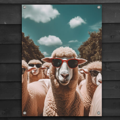 Tuinposter-Schapen Tuinposter Schapen