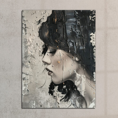 Voorbeeld-Vrouw Plexiglas vrouw